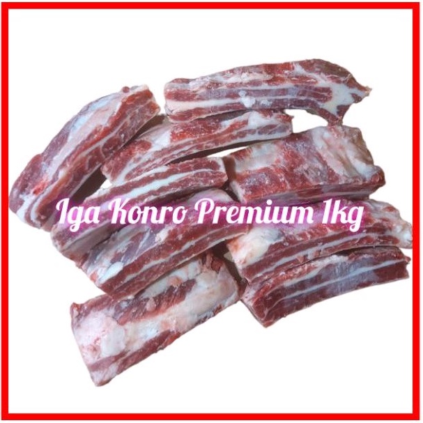 

Iga Sapi Premium/Iga Konro potong panjang 1kg