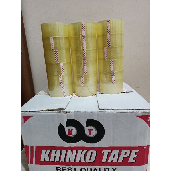

LAKBAN KHINKO TAPE 45 x 75 YARD /2inc . LAKBAN BENING - LAKBAN COKLAT.