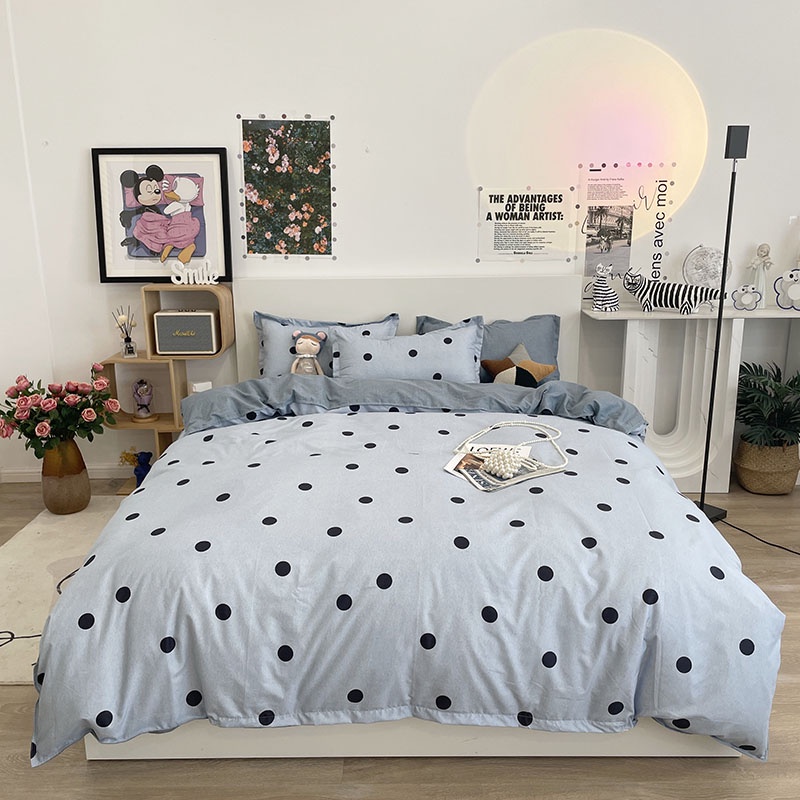 Futureworld Bedcover Tanpa Busa Polyester Premium Sarung Bedcover Set Bedcover Only KTB