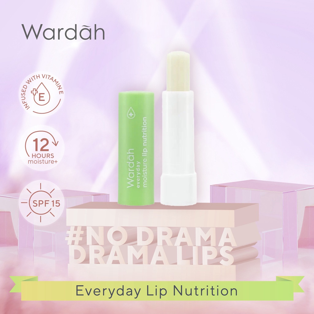 WARDAH Moisture Lip Nutrition Green Tea