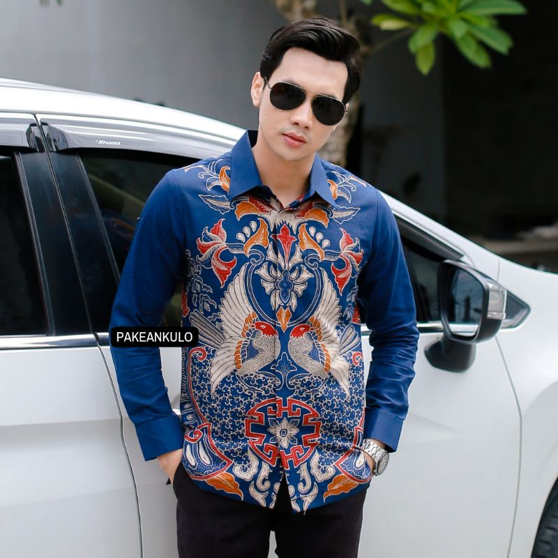 Batik Premium Pria Slimfit || Motif Hastanta