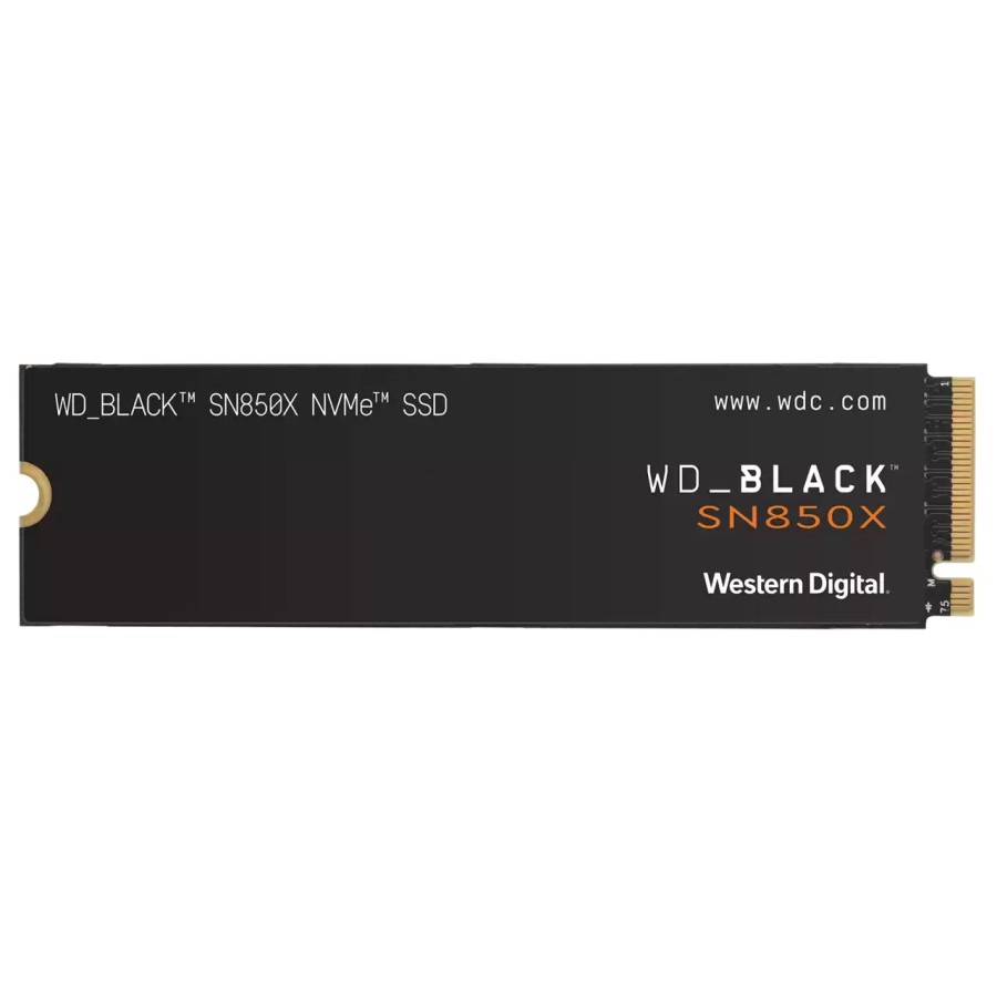WDC Black SN850X SSD 1TB M.2 NVMe PCIe Gen4x4 / SSD M.2 1TB