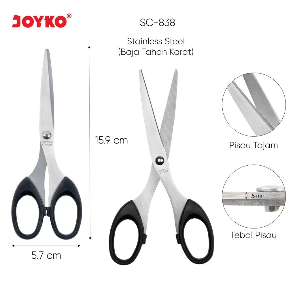 

Gunting Scissors Joyko SC-838