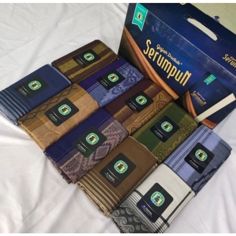 sarung gajah duduk serumpun