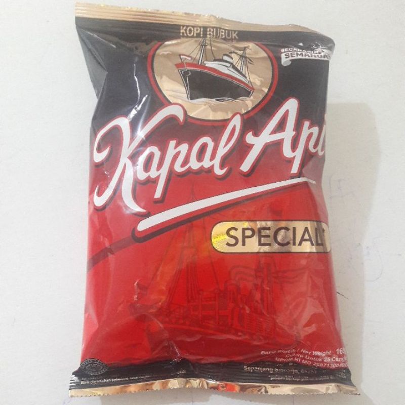 

Kopi Kapal Api Special Tanpa Gula 160g