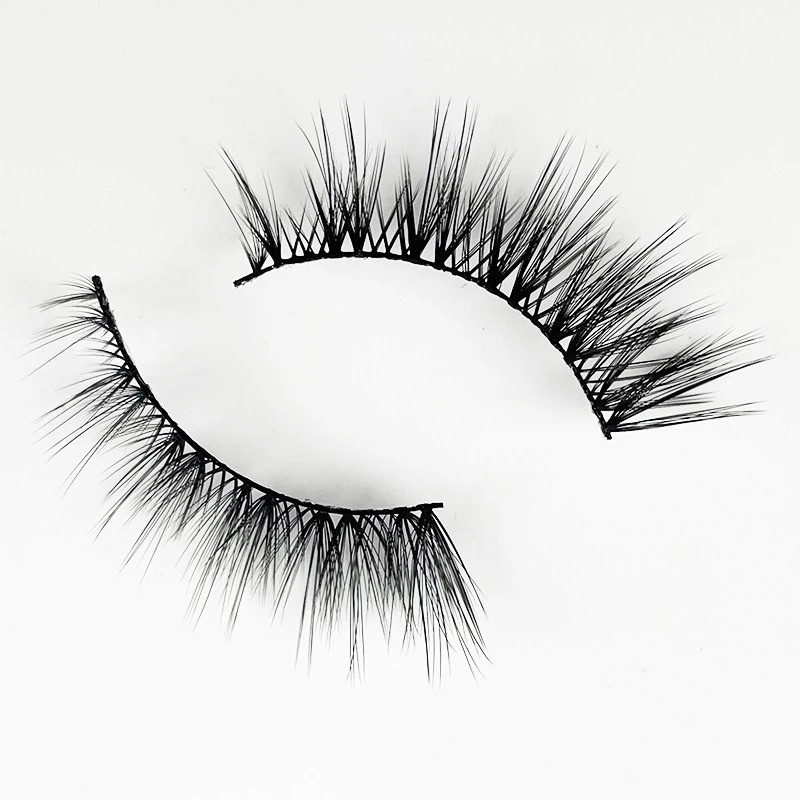 F127 - 4 PASANG 3D Eyelashes Extension Natural False Eyelashes Cross Long Winged Eyelash End Eye Elongated Big Eye Lashes