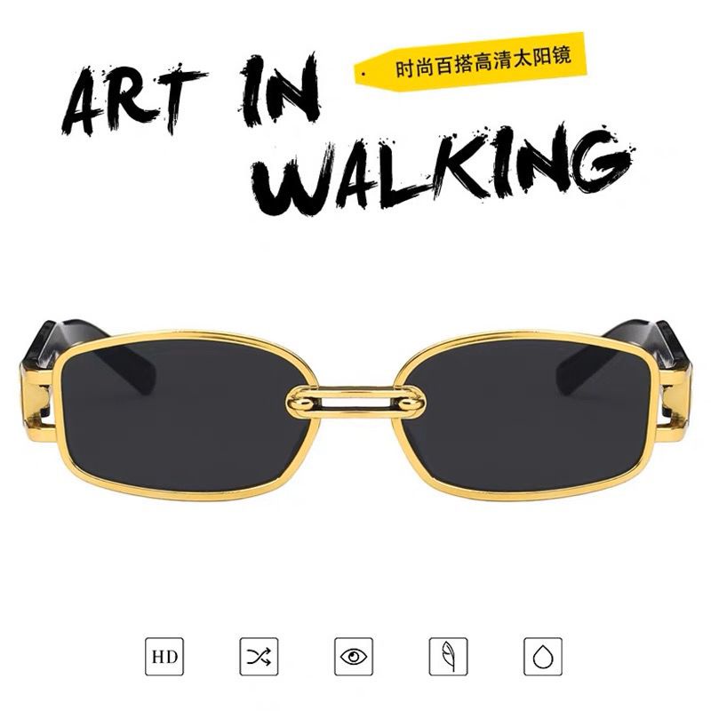 BAJ Kacamata Hitam Korean Ulzzang Anti Radiasi uv400 Gaya Wanita Rectangle Shades Retro KACA MATA Sunglasses Kacamata Wanita Model Korea Ulzzang Retro KC044