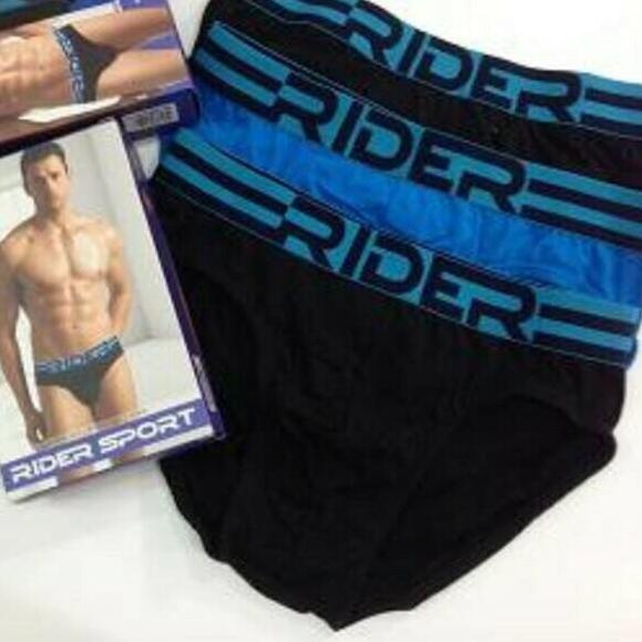 [1Box=3Pcs] RIDER SPORT Celana Dalam / CD (R762B) - M