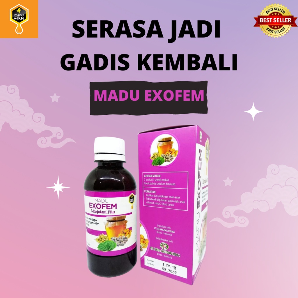 ORI 100% MADU KEWANITAAN MADU KEPUTIHAN OBAT KEPUTIHAN WANITA EXOFEM