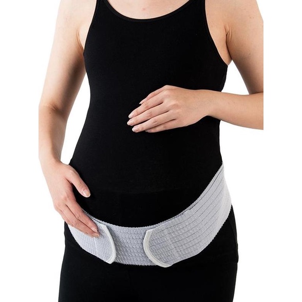 Penyangga Perut Ibu Hamil - MOOIMOM Bamboo Maternity Support Belt - L,Hitam