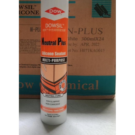 

DOWSIL NEUTRAL PLUS SILICONE SEALANT - WHITE 300ML