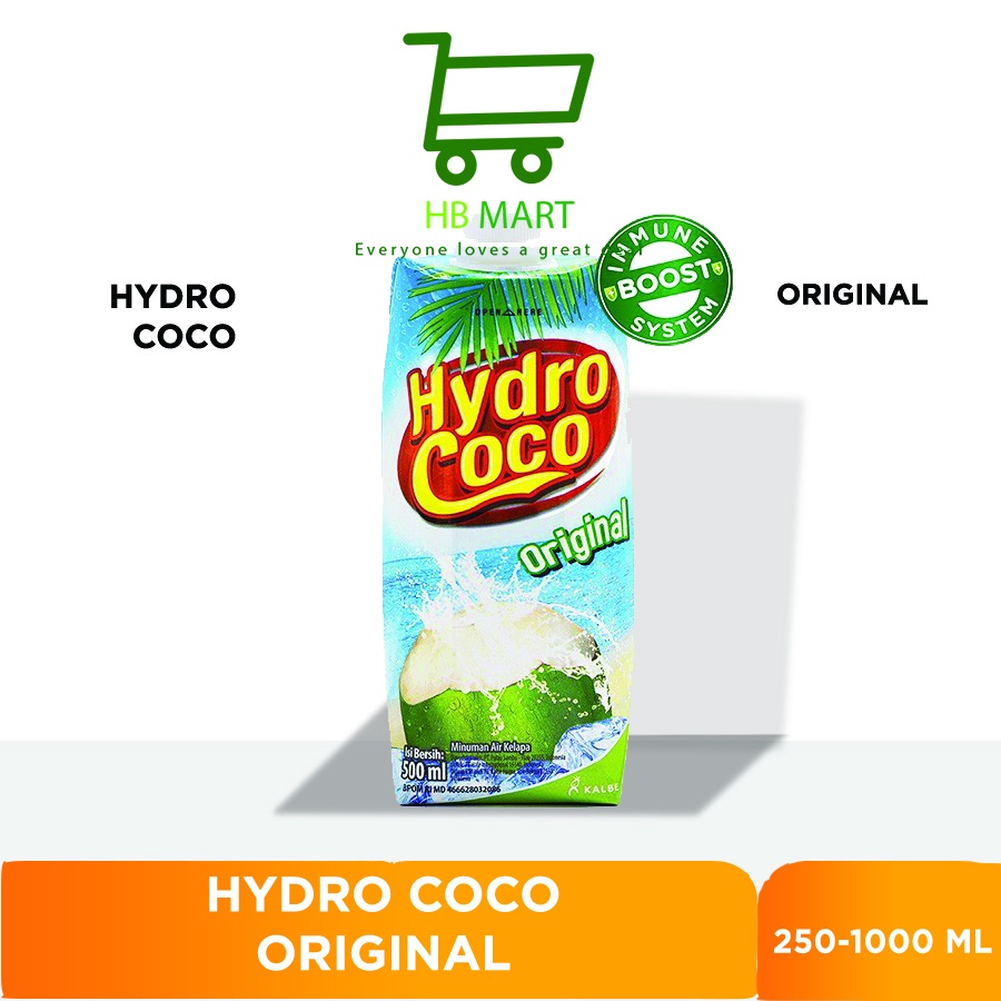 

KHUSUS OJOL Hydro Coco 500 ml / Hydrococo 500 ml Original 1 dus 12pcs