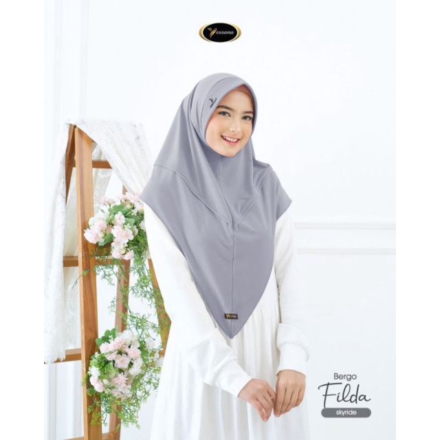 bergo filda yessana hijab instan