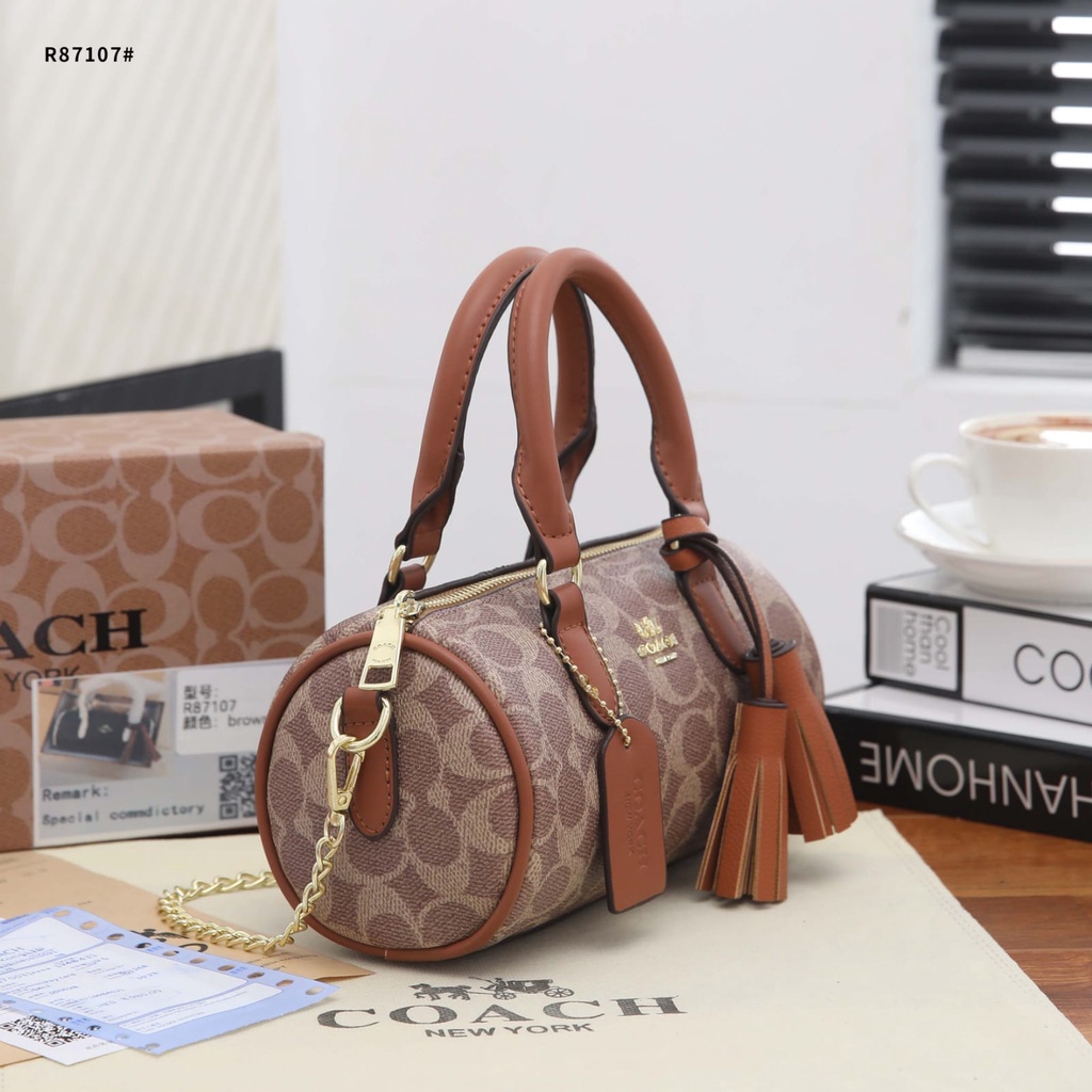 Coa Crossbody Mini Leather Shoulder Bag R87107