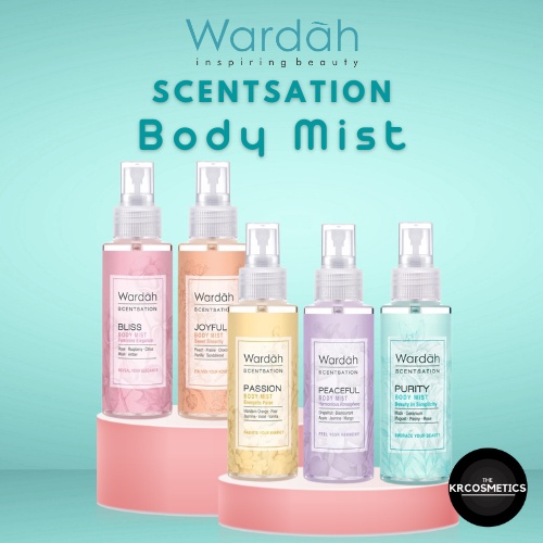 Wardah Scentsation Body Mist 100ml