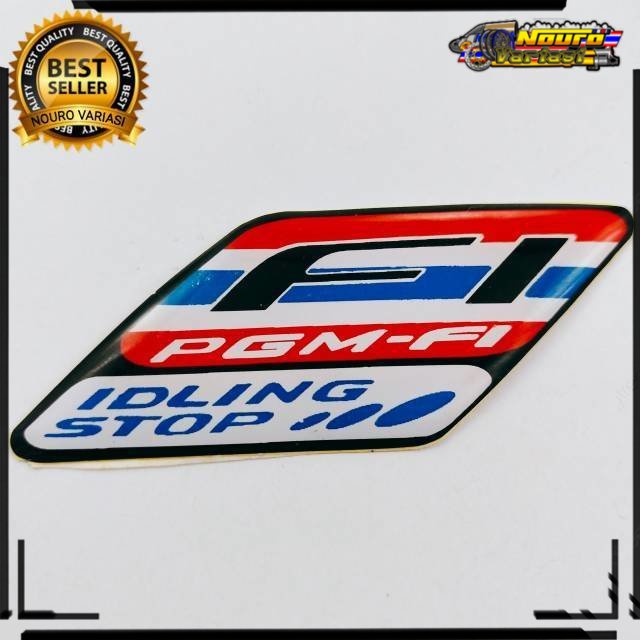 COD emblem timbul HONDA logo PGM FI BEAT ESP VARIO 110 125 150 TECHNO IDLING STOP thailand