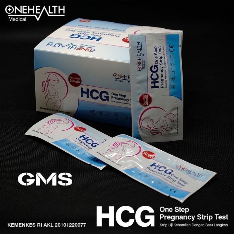 Test Kehamilan Onehealth Per Box isi 50 Pcs / HCG Test Pack Hamil / Test Pack / Test Hamil