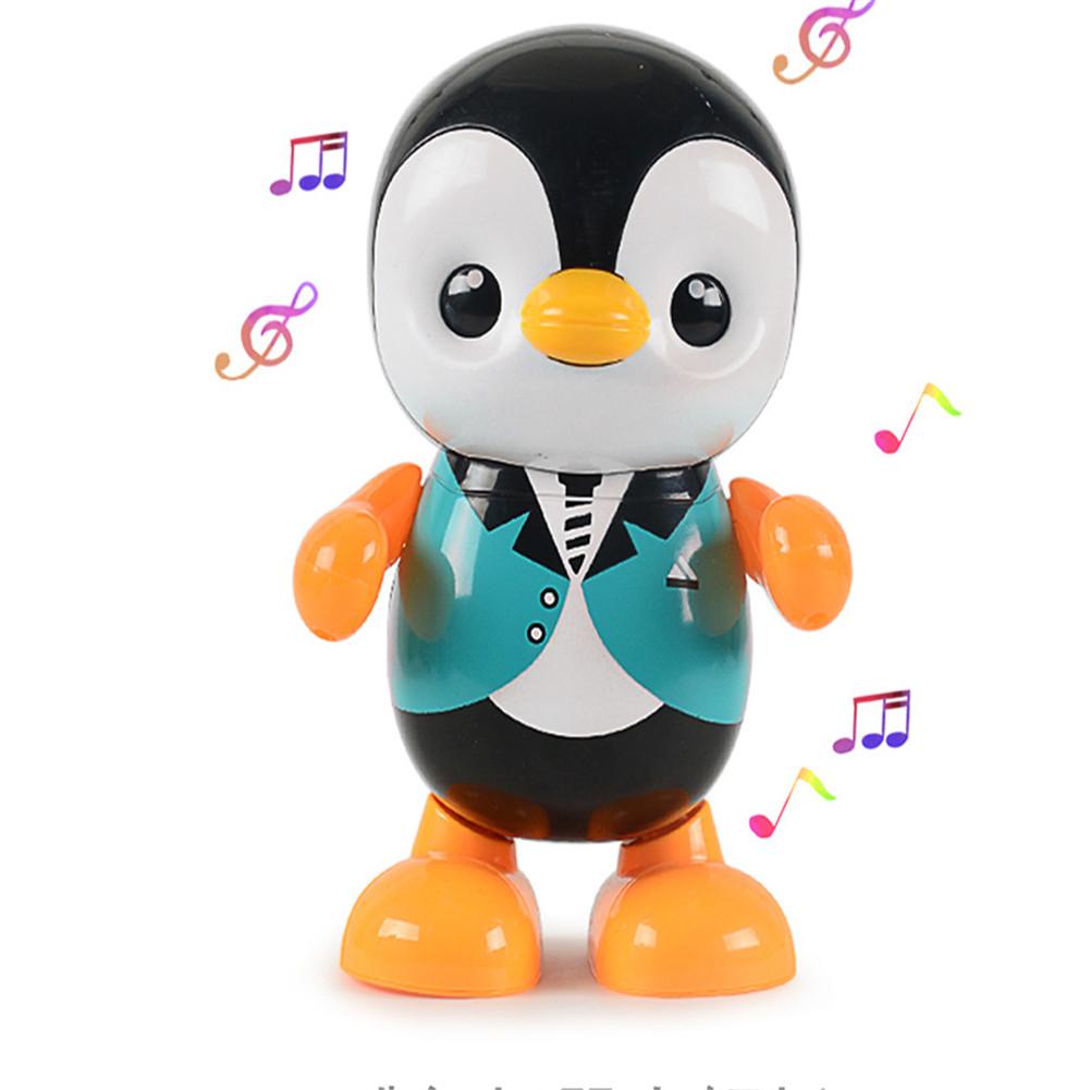 MAINAN ROBOT PINGUIN DANCING MUSIK LAMPU MAINAN DANCE SWINGINGS PENGUINS