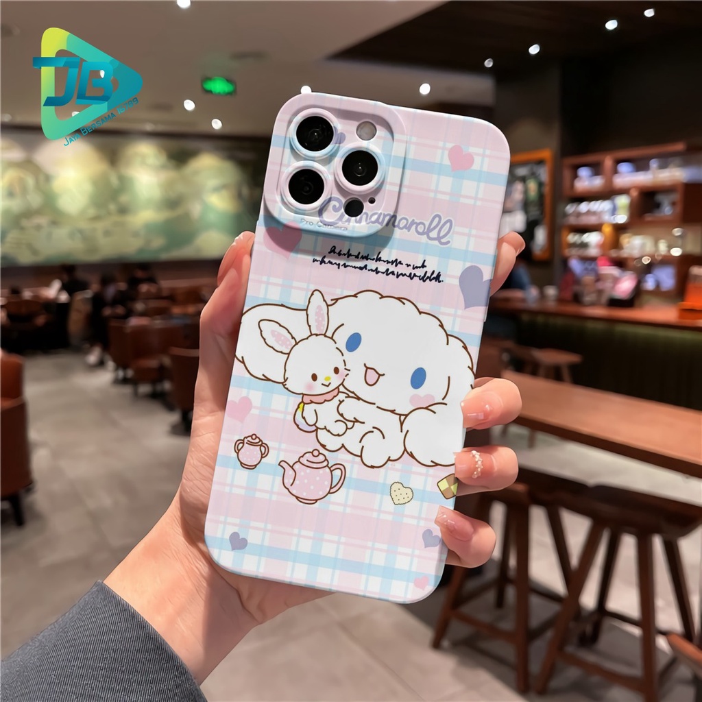 CUSTOM CASE SOFTCASE SILIKON PROCAMERA CINAMOROL CUSTOM OPPO REALME VIVO XIAOMI SAMSUNG INFINIX IPHONE FOR ALL TYPE JB6194