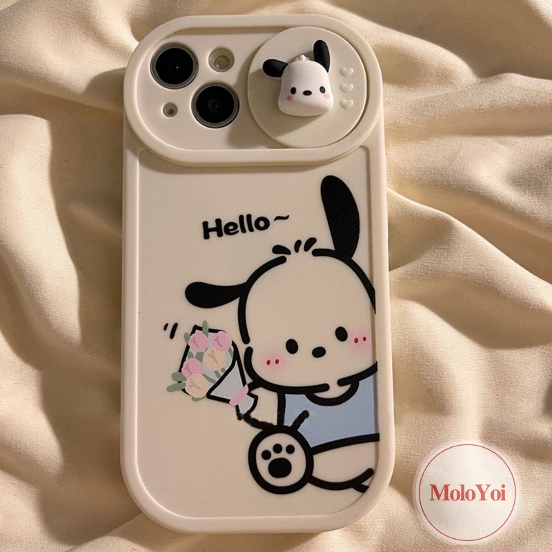 Soft Case Tpu Motif Kartun Boneka Pachacco 3D Untuk IPhone 11 13 12 Pro Max 7 Plus XR 11 Pro Max X XS Max 8 Plus