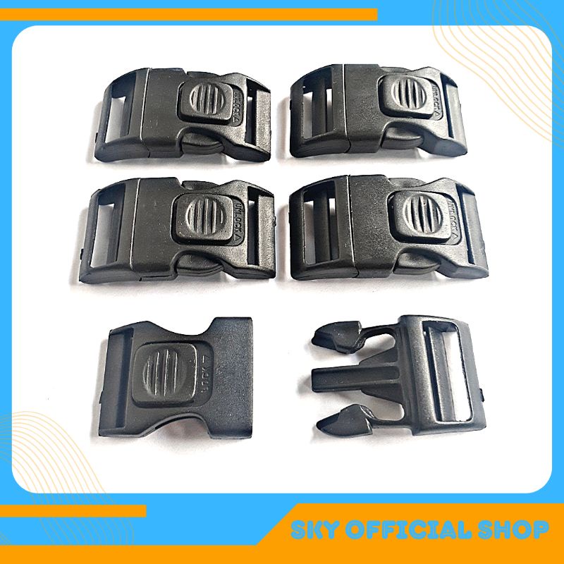 Buckle Tas Aksesories Kunci Sodok Slot Limited Edition Lock Unlock 2cm Stok Garment