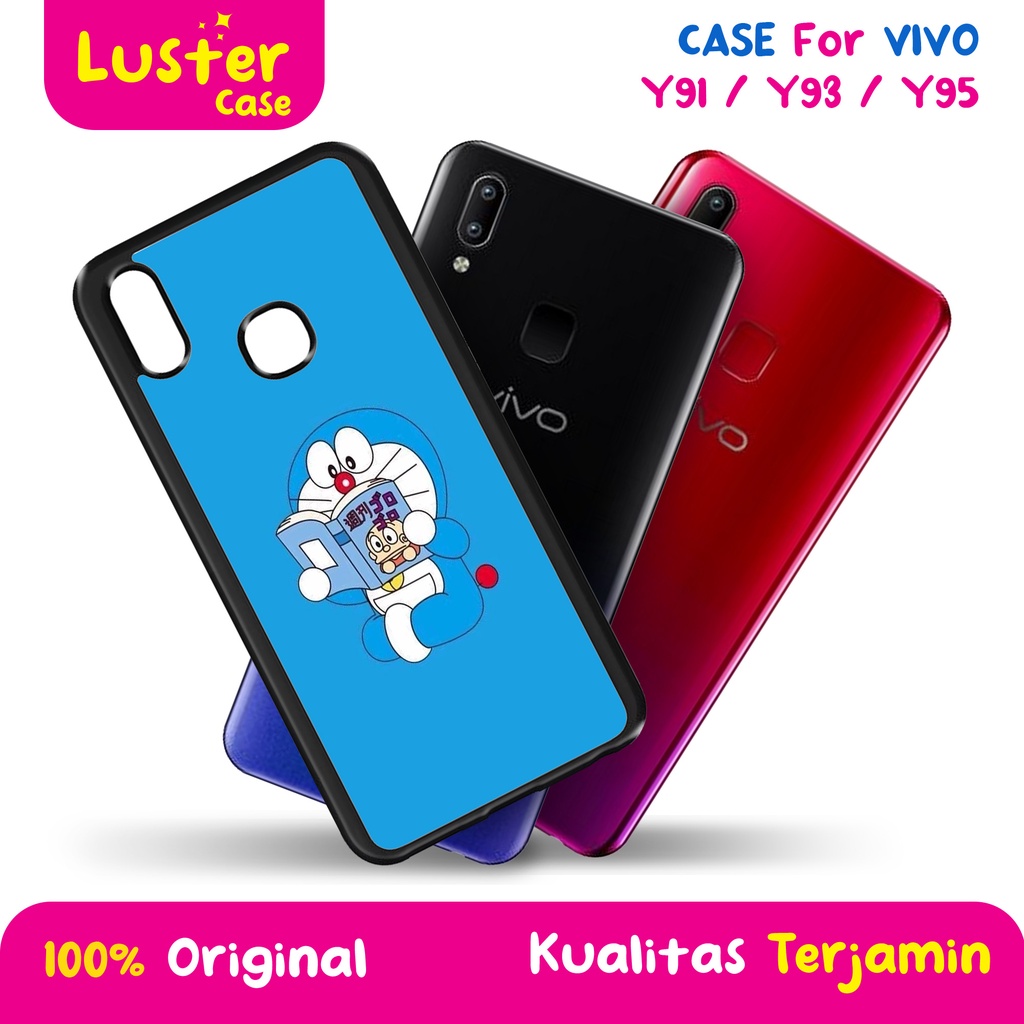 Case VIVO Y91/Y93/Y95 - Casing VIVO Y91/Y93/Y95 [ DORAEMON ] Silikon VIVO Y91/Y93/Y95 - Case Hp - Ca