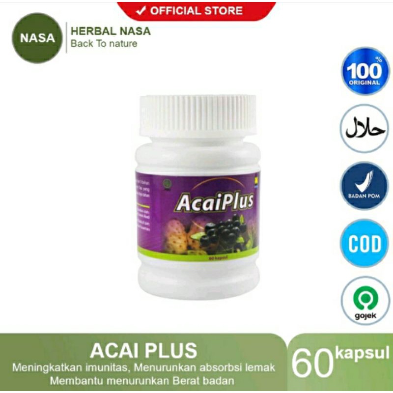 AcaiPlus Nasa Obat Diet Pelangsing Tubuh
