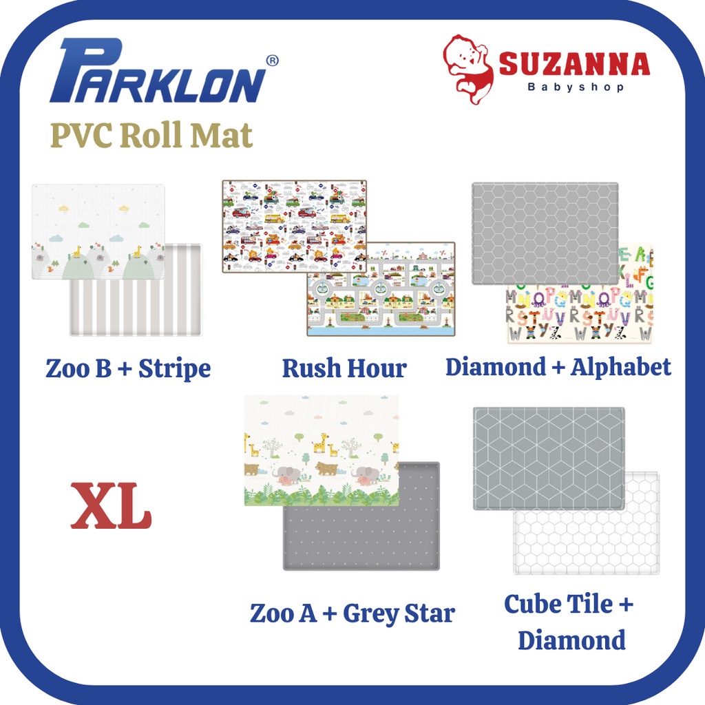Parklon PVC Roll Mat XL 230 x 140 x 1.5 cm - Playmat