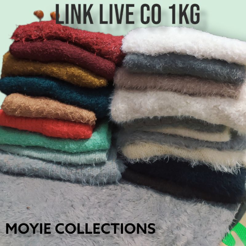 PAKETAN BAJU WANITA BAHAN RAJUT DAN BULU-BULU