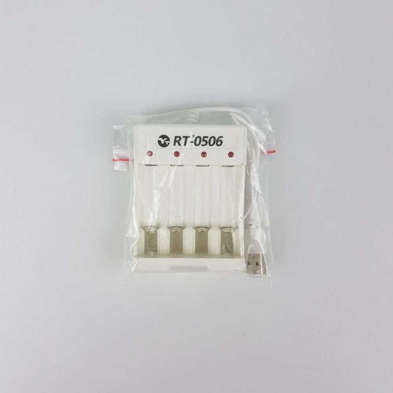 HitTime Charger Baterai 4 Slots AA/AAA - RT-0506