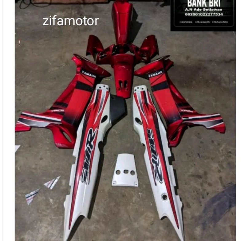 Full set body Full set body halus motor yamaha fiz R fiz R coustum warna merah