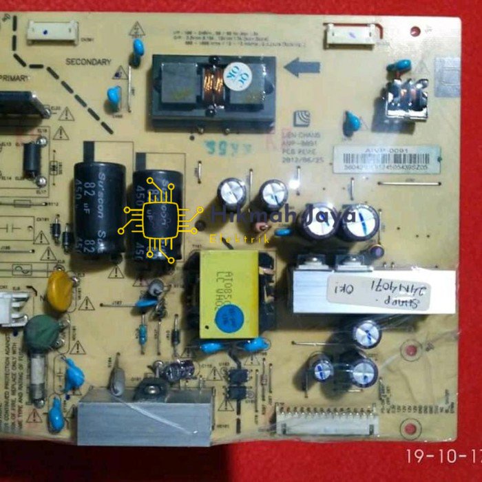 Psu - Power Supply - Regulator Tv Sharp LC-24N407I - 24N407I - 24N407