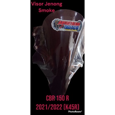 Visor windshield Jenong CBR 150 R 2021-2022 K45 r Smoke, Visor Jenong CBR 150 R New 2021 Smoke