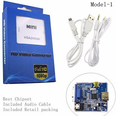 Converter Hdmi To RCA / Sambungan Hdmi Ke AV RCA Box / Jack Audio Vidio Adapter