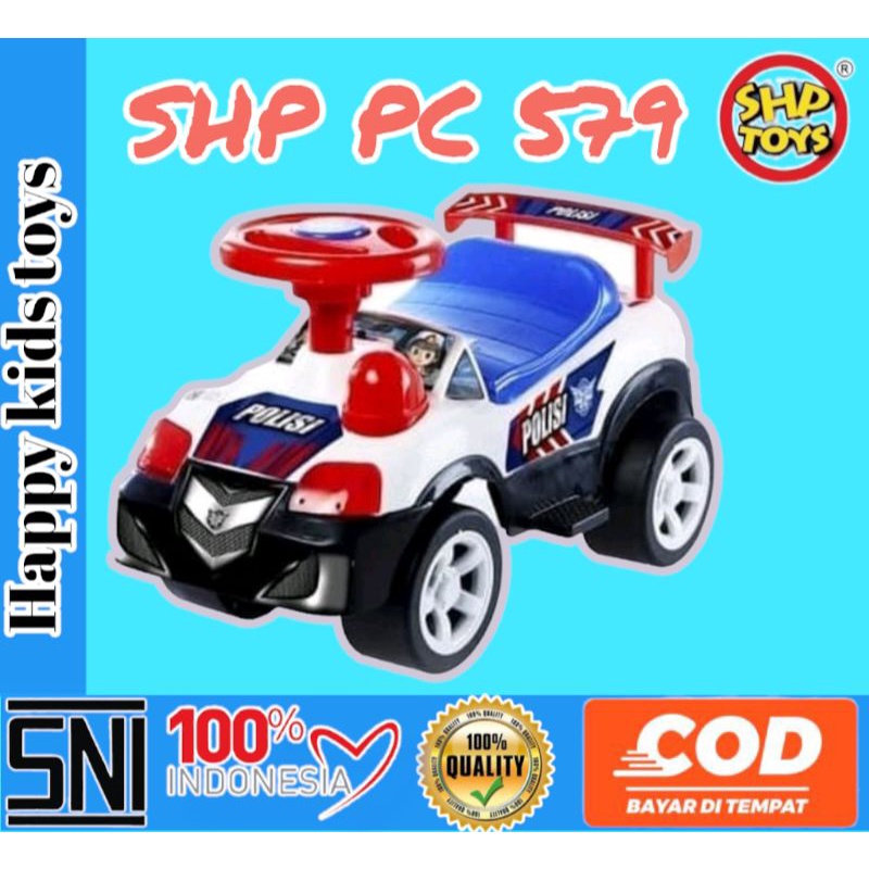 

SHP PC 579 - Mainan Anak Mobil Dorong Polisi - Police - Happy Kids Toys