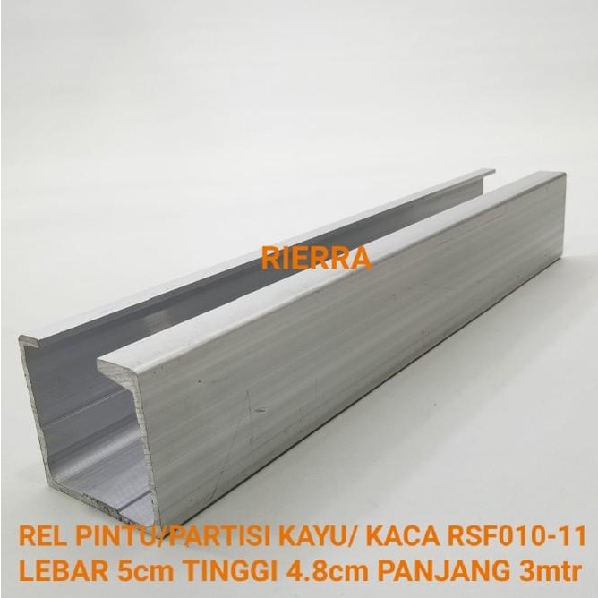 Rel Gantung Rierra Rsf010-11 Sliding Folding Pintu Partisi Kayu /Kaca