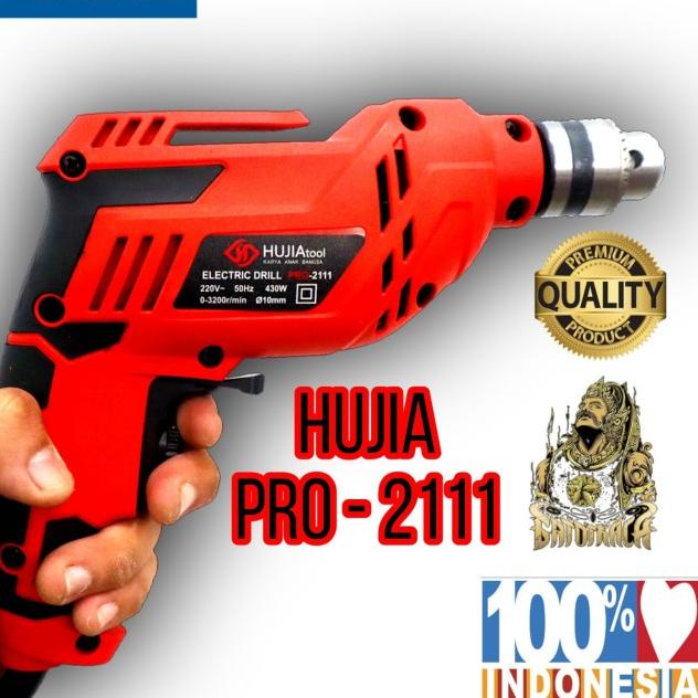 Bor Listrik Hujia HB-2111 / Bor 10mm Variable Speed, Bolak Balik - JLD 10-3