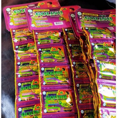 Golinu Kapsul Renceng 20 Sachet Herbal Asam Urat & Pegal Linu