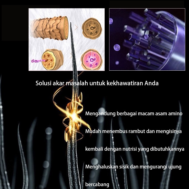 GIJ - ORIGINAL Cindynal Hair Mask Smooth Moisten Hair Film Masker Rambut Treatment Creambath Hair Mask Pelurus Rambut Tanpa Catok