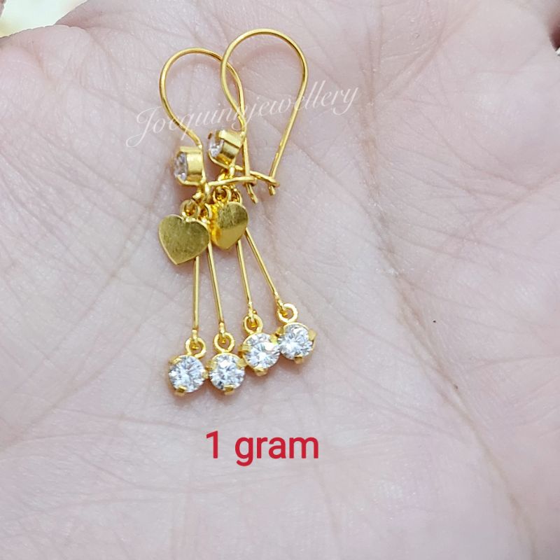 anting emas muda dewasa 1 gram