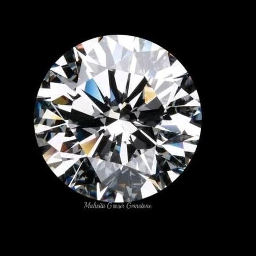REAL BATU MOISSANITE DIAMOND SEPERTI BERLIAN