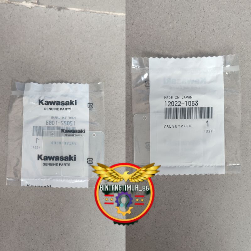 lidah membran KX85 Original Kawasaki