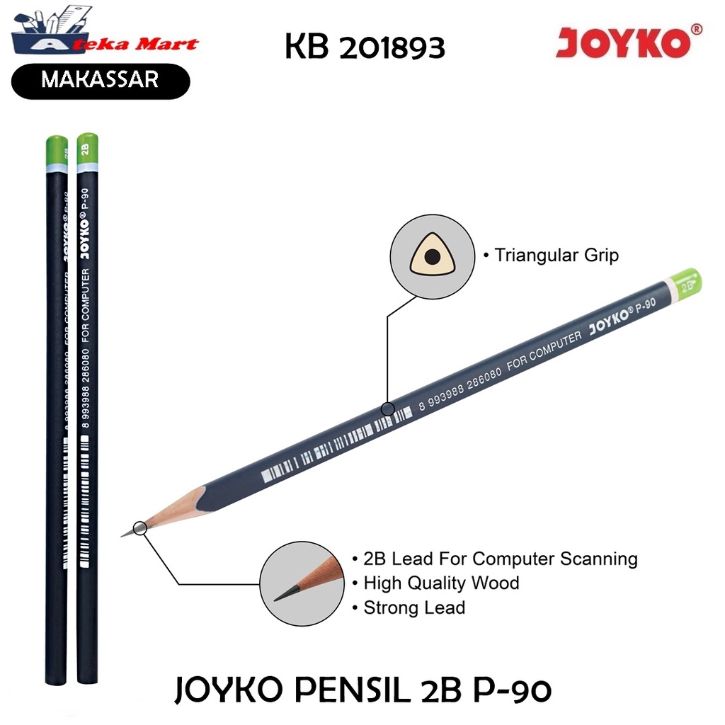 

[PCS] JOYKO PENSIL 2B P-90