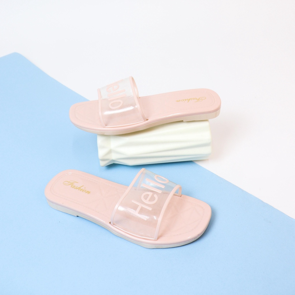 Lumi Sandal Selop Wanita Slip On Teplek - Demorin