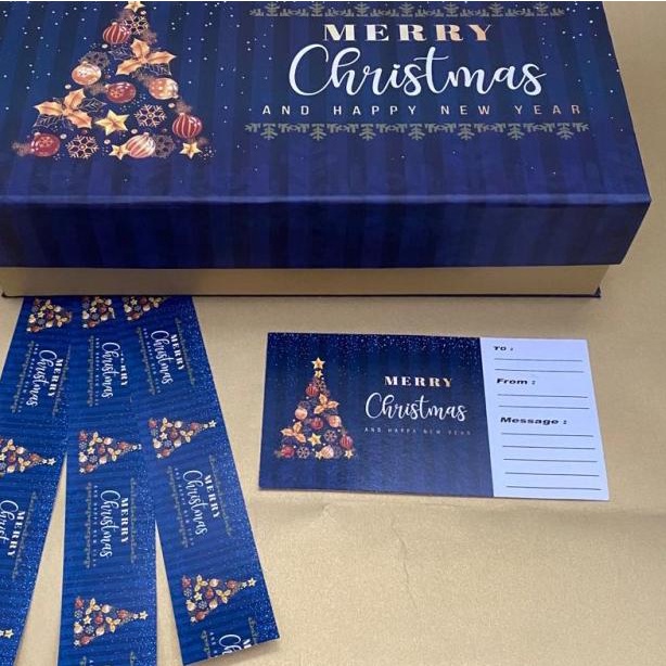 

Gift box/ box natal/ box Christmas/ kotak kado: kotak hadiah/ hard box