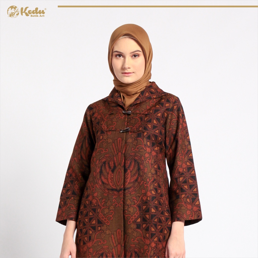 Kedu Batik - Tunik Batik Dobby Gading KORPRI Tunik Wanita Formal