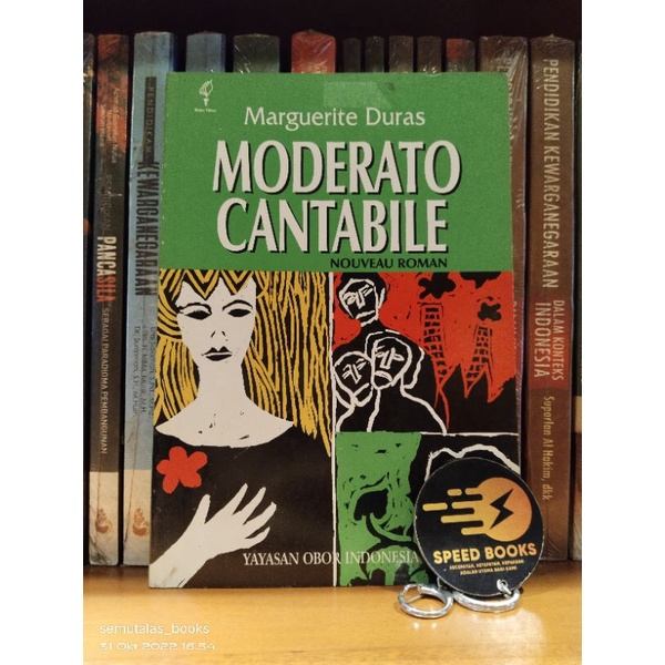 Novel Marguerite Duras - MODERATO CANTABILE; NOUVEAU ROMAN
