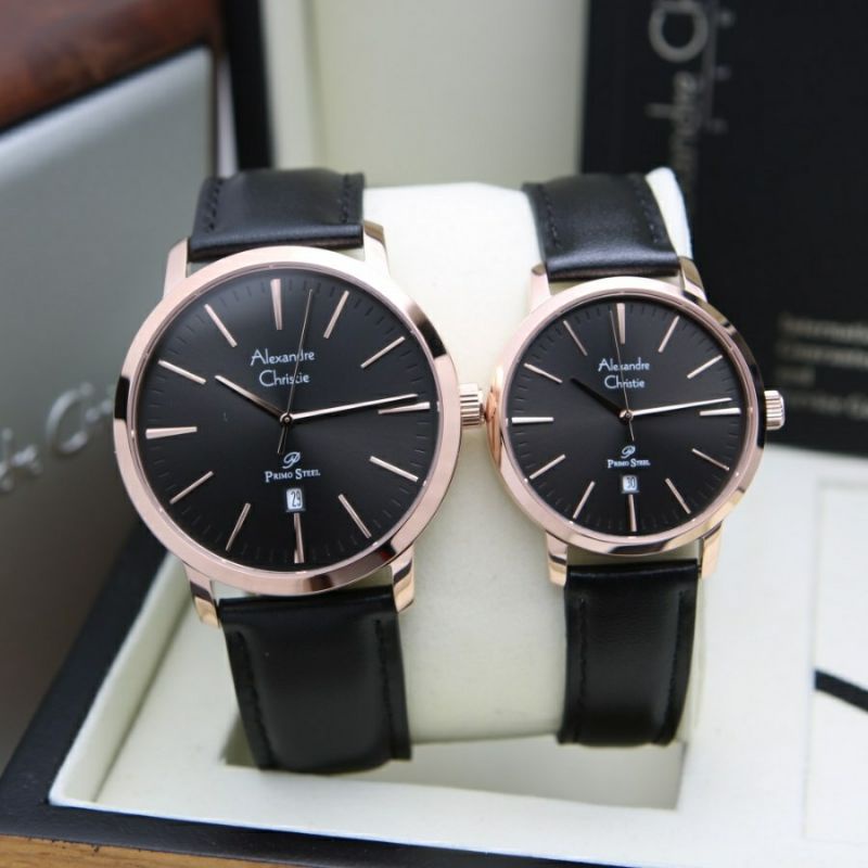 Alexander christie primo tali kulit couple pria/wanita 1028 MD/LD