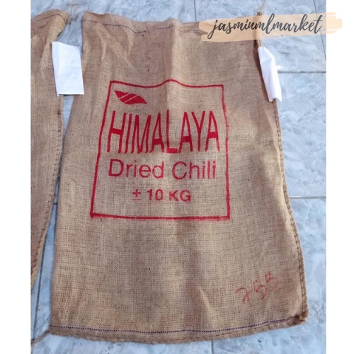Karung Goni Jumbo Import Cap Himalaya Karung Cabai