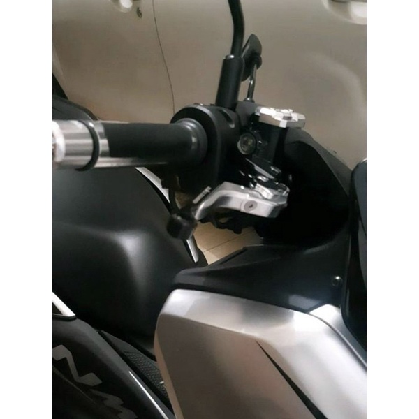 Grip Handgrip Black Diamond Bonus Jalu Stang Bandul New Model  Motor Universal